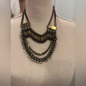 Elegant Gold-Tone Layered Necklace